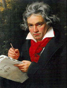 Portrait de Ludwig van Beethoven