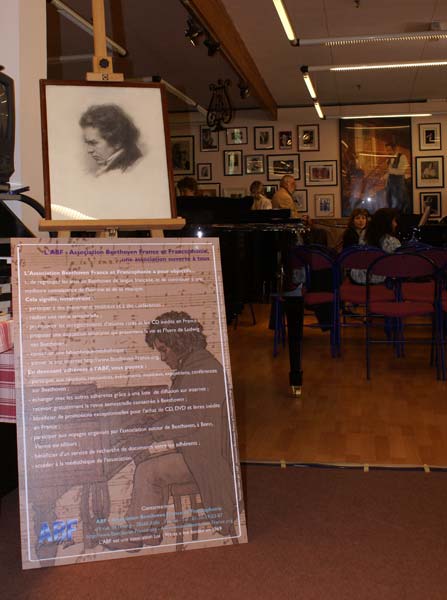 Première Beethovéniade chez Hanlet, avec l'exposition Ludwig van Beethoven