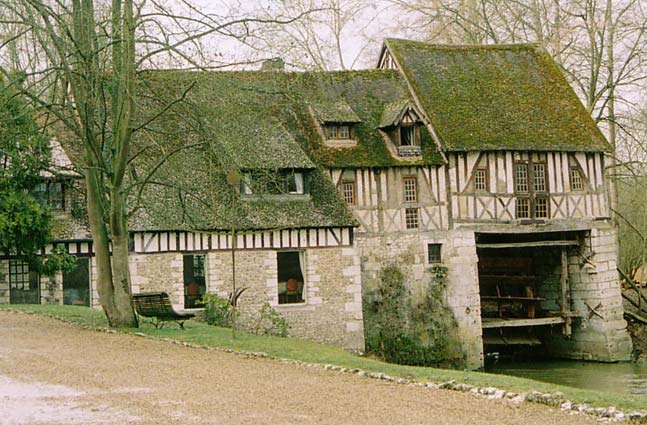 Le Moulin d'Andé, mars 2006
